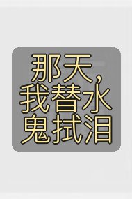 那天，我替水鬼拭泪封面