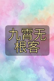 九霄无根客封面